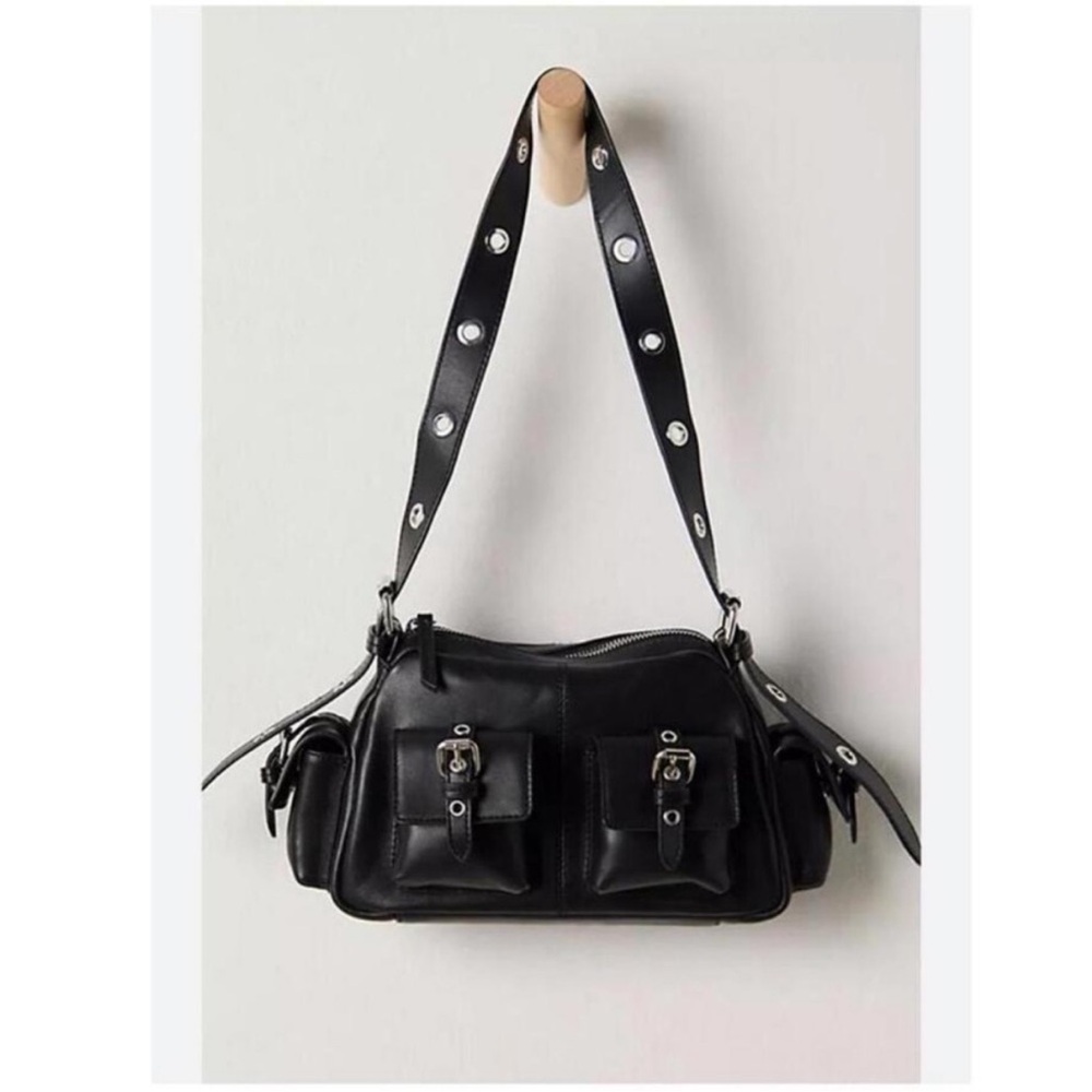 Free People Buckle Shoulder Bag